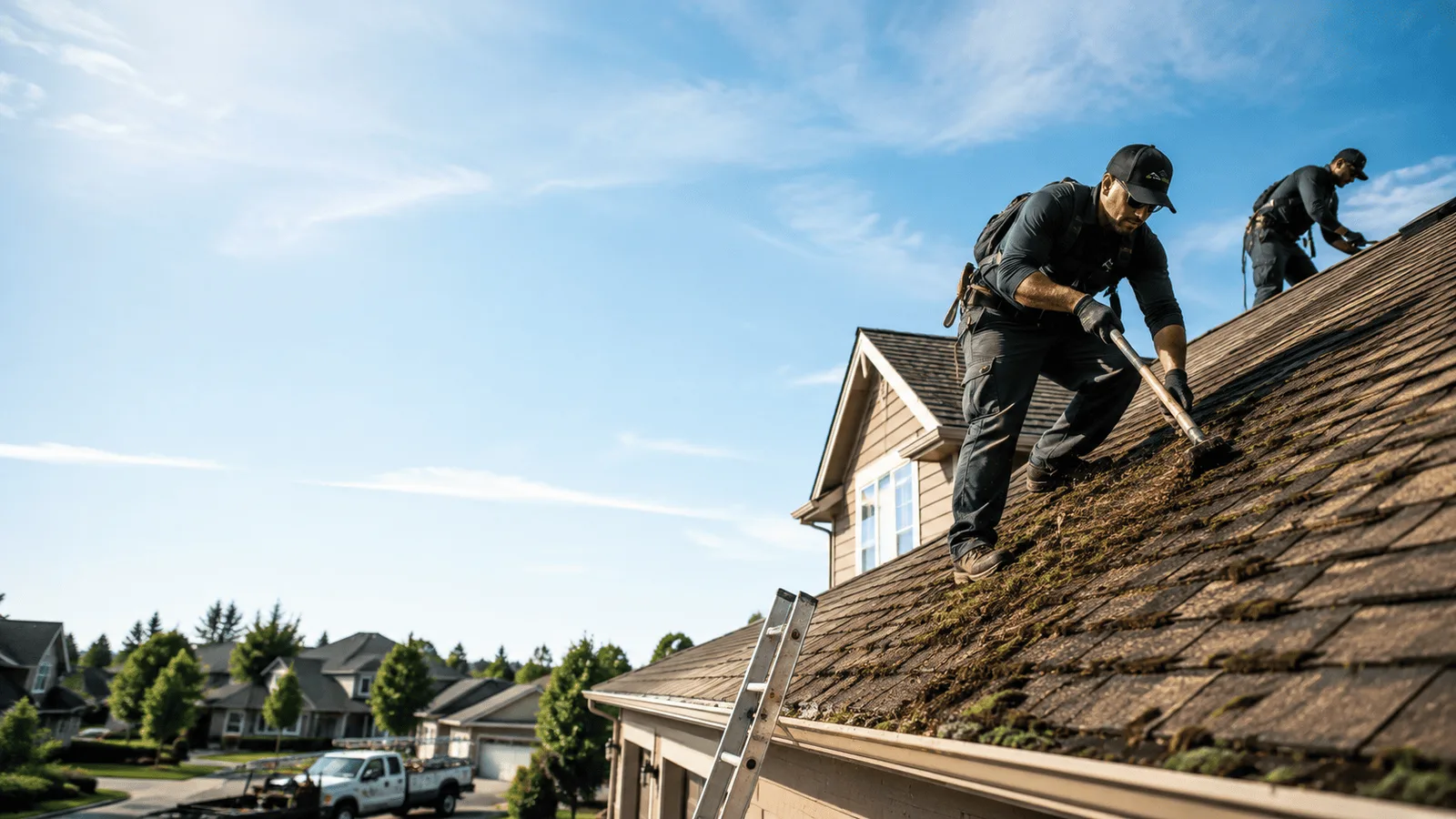 Roof Moss Removal in Pine, CO near me